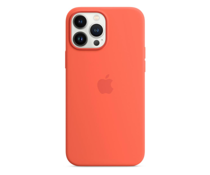 Etui do telefonów APPLE Etui do iPhone 13 Pro Max Silicone Case with MagSafe – Nectarine